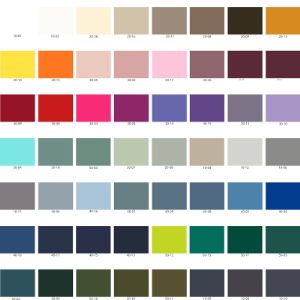 Карта цветов 
Color card