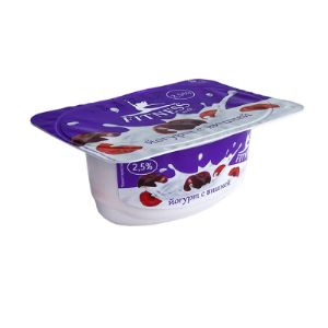 Йогурт 2,5% 1250г с кусочками вишни
Срок хранения - 30 суток
упаковка - ванночка