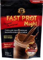 Протеиновый коктейль "Fast Prot Might" со вкусом шоколада, 300 г