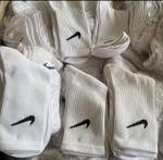 Продам мужские носки и женские носки оптом-срочно! Белые высокие, белые найк, носки с сердечками