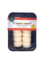 Продукты творожные формованные "Сырники «Смакоцiкi»" замороженный, лоток+пленка, гофрокороб 4815160700556
