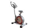 SPARNOD FITNESS SUB-54 Upright Exercise Bike for Home Gym, LCD Display, Height Adjustable Seat, Compact design 4Kg Flywheel and Heart Rate Sensors 249414