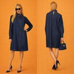 Премиальное Джинсовое Платье-Рубашка