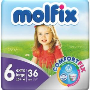 Торговая марка Molfix появилась в Турции в 1998 году и сейчас представлена в более чем в 100-а странах. Molfix является 5-м крупнейшим производителем подгузников в мире!