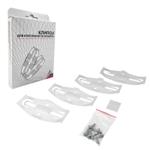 Клипсы для крепления госномеров (безрамочное крепление) БЕЛЫЕ