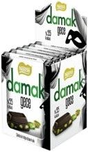 DAMAK / Тёмный шоколад c фисташкой (6x60g) (Gece) / 24уп в коробке