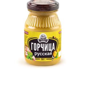 горчица "Русская" 150г ПЭТ-банка твист-офф