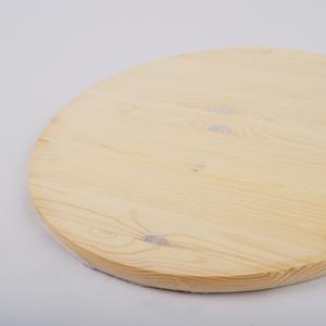 Столешница круглая из массива хвойных пород