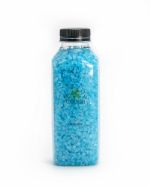 Соль для ванн с шиммером "Сладкий вечер" голубая бабл гам 250г+-10г, бутылка пластик BO303-12