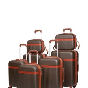 Артикул: 826-шоколад 
материал: АВС Пластик
мини-чемоданы (дорожные кейсы) 12 и 14" дюймов
Чемоданы- 16", 18".20",22."24" дюйма