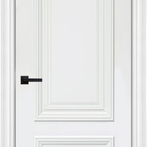 дверь Багет-2 эмаль белая RAL 9003