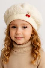 Берет вишня Liberty Kids cherry1