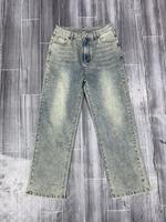 Женские джинсы китайского производителя из хлопка с содержанием 60–100%.