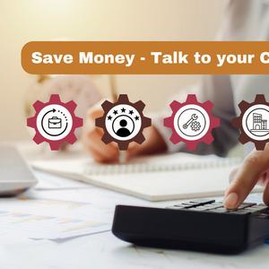 Save Money working with us