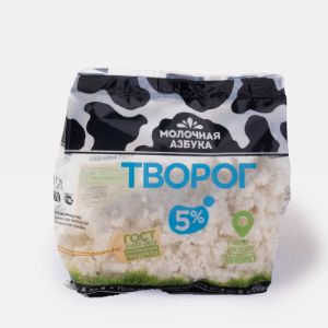 творог 5% 200гр, 400гр, 1кг