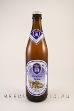Пиво импортное Хофброй (Hofbrau) Weissbier светлое
