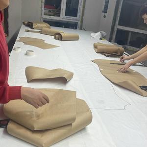 Раскладка лекал на карту