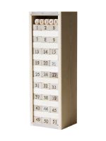 Настольная игра Дженга с цифрами и кубиками (Башня удачи — усложненная версия) 1087derevo