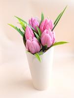 Букет из свечей Тюльпаны, 5 шт Б06