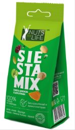 Смесь орехов с цукатами SIESTA MIX Nuts for life