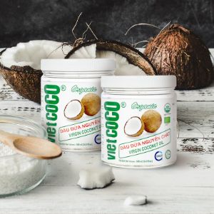 Органическое кнерафинированное кокосовое масло