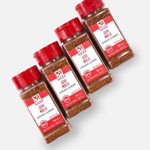 Состав: соль поваренная пищевая молотая (сорт высший, помол №1), кориандр молотый, чеснок сушеный гранулированный, перец красный острый чили (кусочки), перец красный сладкий молотый паприка, майоран (зелень) сушеный, перец черный (горошком).
Пищевая ценность (средние значения) в 100 г продукта:
КБЖУ 305,5; 14,7; 13,3; 36,8.