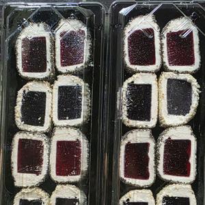 Лукум в мармеладе без сахара в семена чия и кунжуте