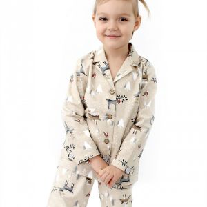 Пижама детская фланелевая