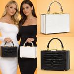 Bossera Luxelle — Роскошная сумка с тиснением под крокодила