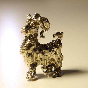 Коза символ 2015. Латунь, все 6г