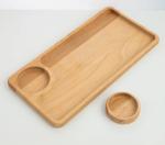 Доска сервировочная с соусником в углу Drefco