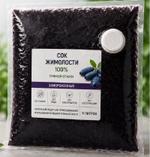 Сок жимолости прямого отжима замороженный, 9 кг