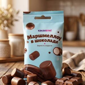 Драже "Маршмеллоу в молочном шоколаде"