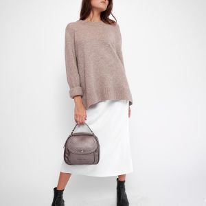Рюкзак-сумка женский
Артикул: CS4376
Цвет: темно-серый металлик