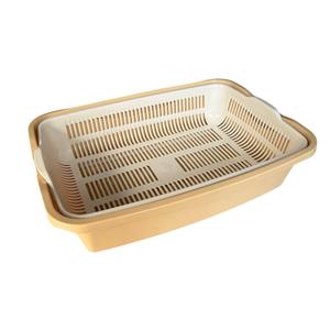 Туалет для кошек ЦарапычЪ с высокой сеткой