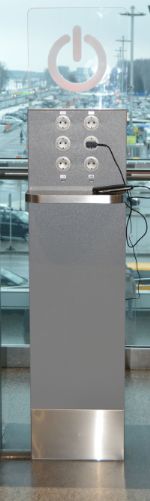 Автомат для зарядки мобильных телефонов Mobi AERO (для залов ожидания)