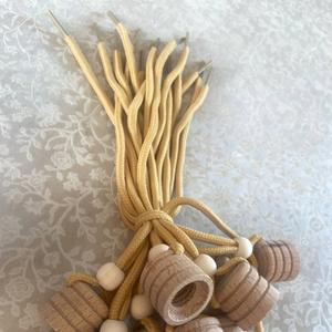 Крышка для стеклянного флакона автопарфюма цилиндрическая со шнурком и бусиной. Цена  от 1500 шт - 10р/шт