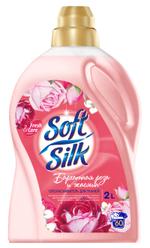 Кондиционер для белья Soft Silk Бархатная роза и жасмин", 2 л