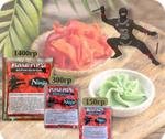ИМБИРЬ МАРИНОВАННЫЙ Ninja 1,4 кг, 300гр, 150гр,
