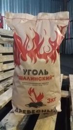 Уголь древесный березовый оптом от производителя, 2 кг