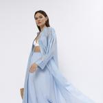 Рубашка длинная EUPHORIA нежно-голубого цвета