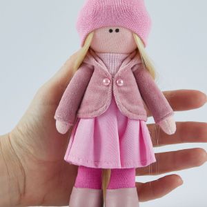 Кукла ручной работы 15 см- 650 рублей