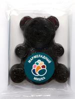МАРМЕЛАД сосновый "МИШКА" (90гр): ТАЁЖНЫЙ (флоупак, подложка) КА-00003466