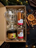 Подарочный набор с кружкой, специями и мёдом Idea Gift