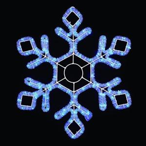 Снежинки, фигуры из дюралайта