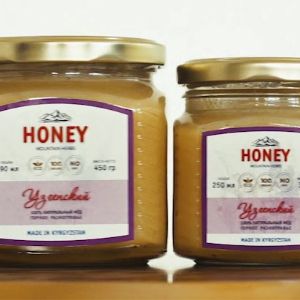 Натуральный горный мёд сорта «Узгенский» торговой марки «Dahma Honey» (Кыргызстан)