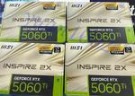 Продаю новую видеокарту MSI RTX 5060 Ti 16G INSPIRE 2X OC GDDR7.