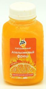 Сок Ice Fresh Апельсиновый 290 мл. Прямого отжима, замороженный.