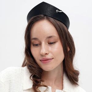 Кокошник с кольцом материал : экокожа