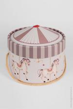 Подарочный тубус "Карусель", 152х90 Кругом картон PO15290C